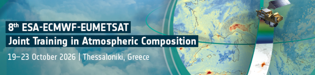 Logo ESA Atmospheric Composition Training School 2026