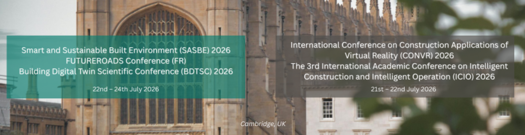 Logo SASBE / FR / BDTSC 2026 and CONVR / ICIO 2026