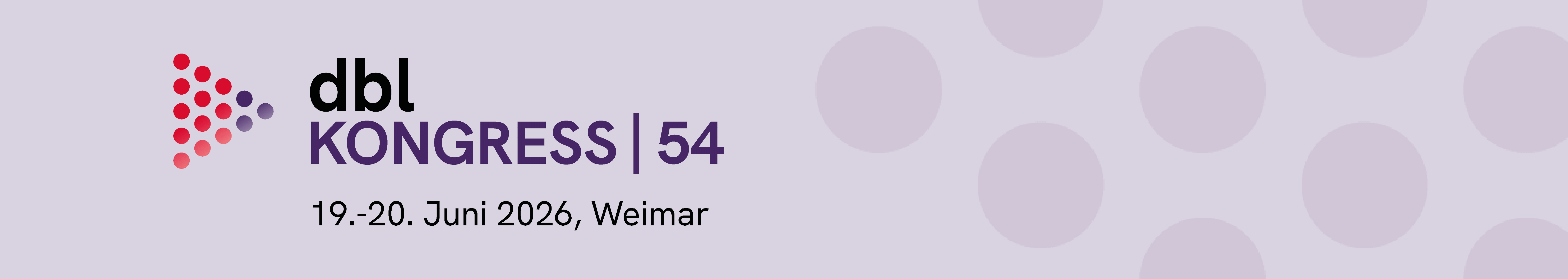 Logo 54. dbl-Kongress