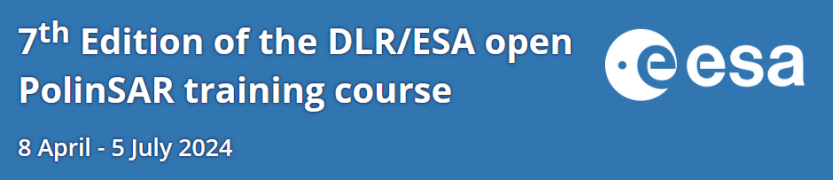 Logo 7th Edition of the DLR/ESA open PolinSAR training course