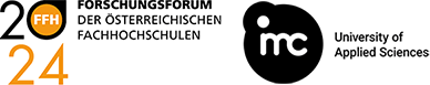 Zwei Logos: Forschungsforum und IMC Krems