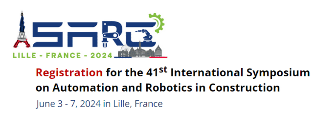 Logo ISARC 2024 Registrations