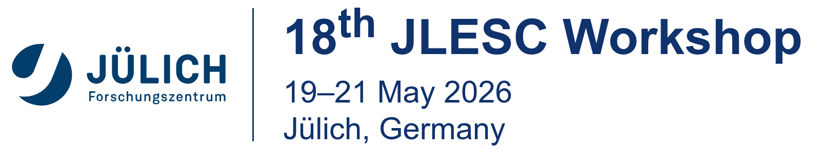 Logo JLESC 2026