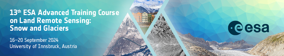 Logo 13th ESA Land Remote Sensing Advanced Course 2024
