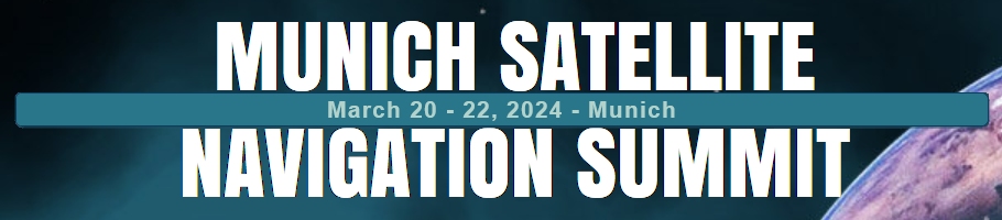 Logo Munich Satellite Navigation Summit 2024