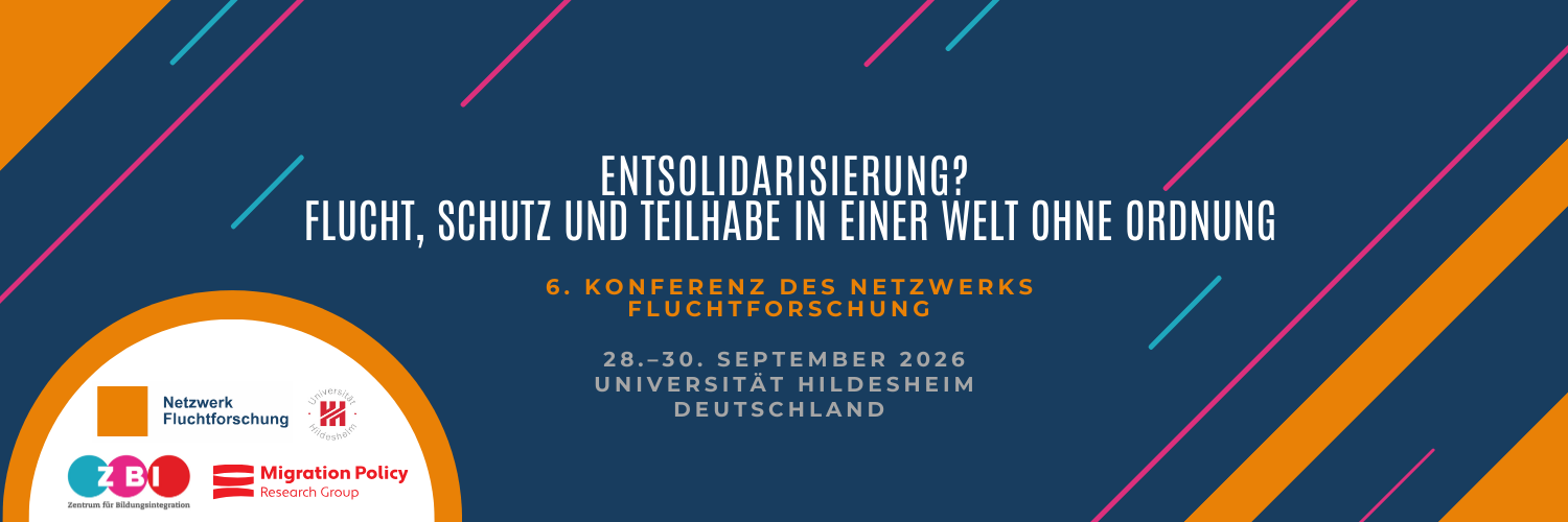 Logo NWFF - Fluchtforschungskonferenz 2026