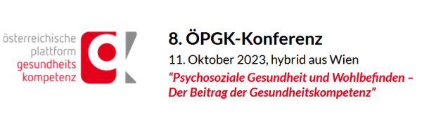 Logo 8. ÖPGK-Konferenz 2023