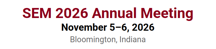 Logo SEM 2026 Annual Meeting
