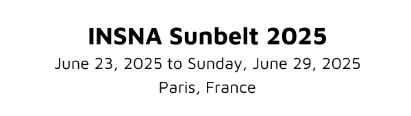 Logo INSNA Sunbelt 2025