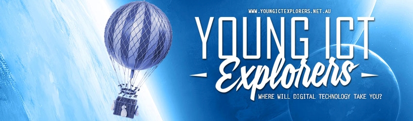 Logo Young ICT Explorers 2023